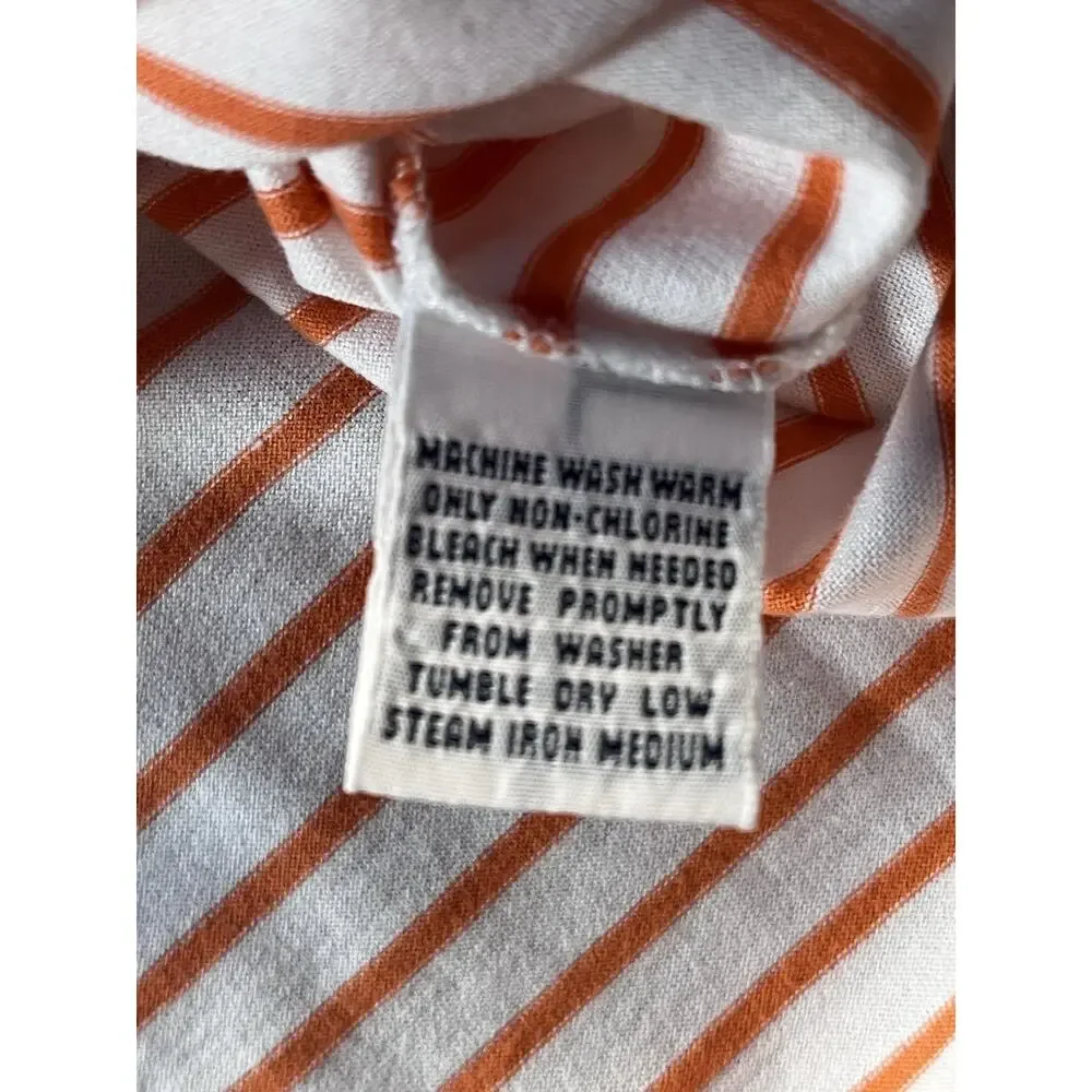 Polo Golf Ralph Lauren XXL Pima Cotton Orange Stripe Centennial Club Polo